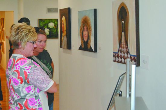 Baker Arts Center hosts art produced by Baffoe